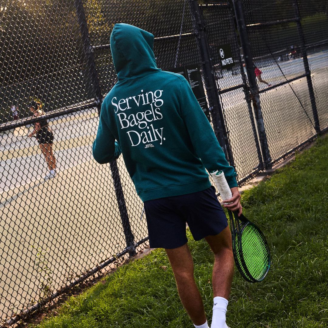 Serving Bagels Off-Court Hoodie #color_spruced-up