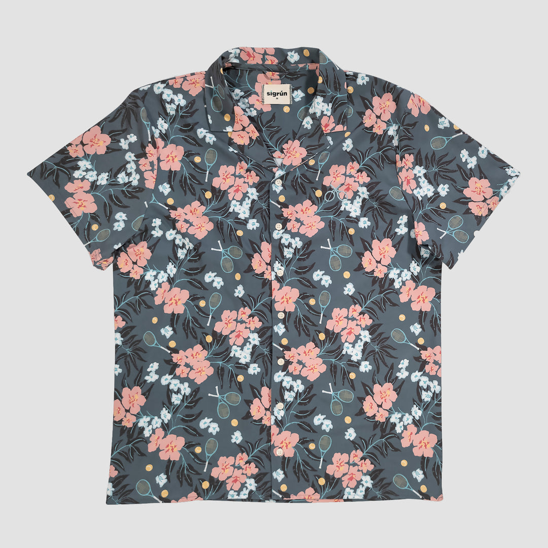 Resort Shirt #color_stormy-floral