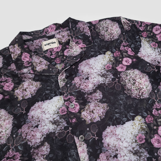 Resort Shirt #color_black-hydrangea