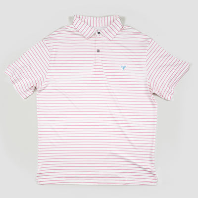 Court Polo #color_rose-stripe