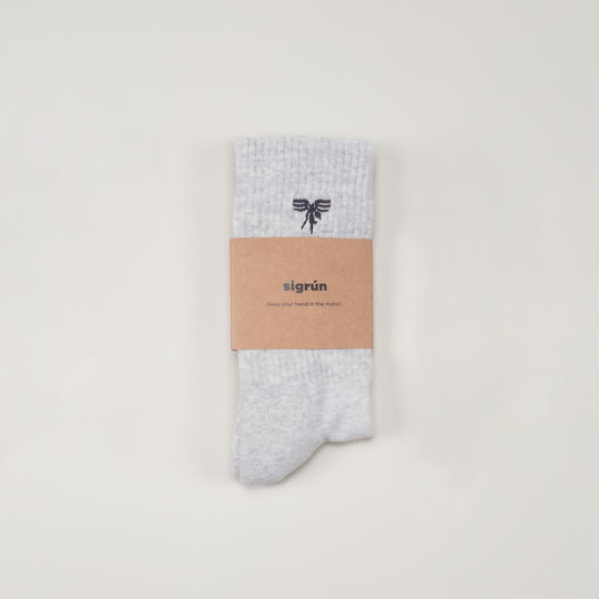 Recycled Tennis Socks #color_gray