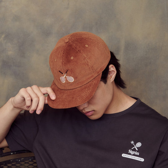 Off-Court Corduroy Hat #color_copper-brown