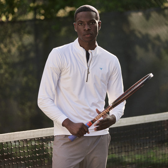 Match Quarter Zip #color_white