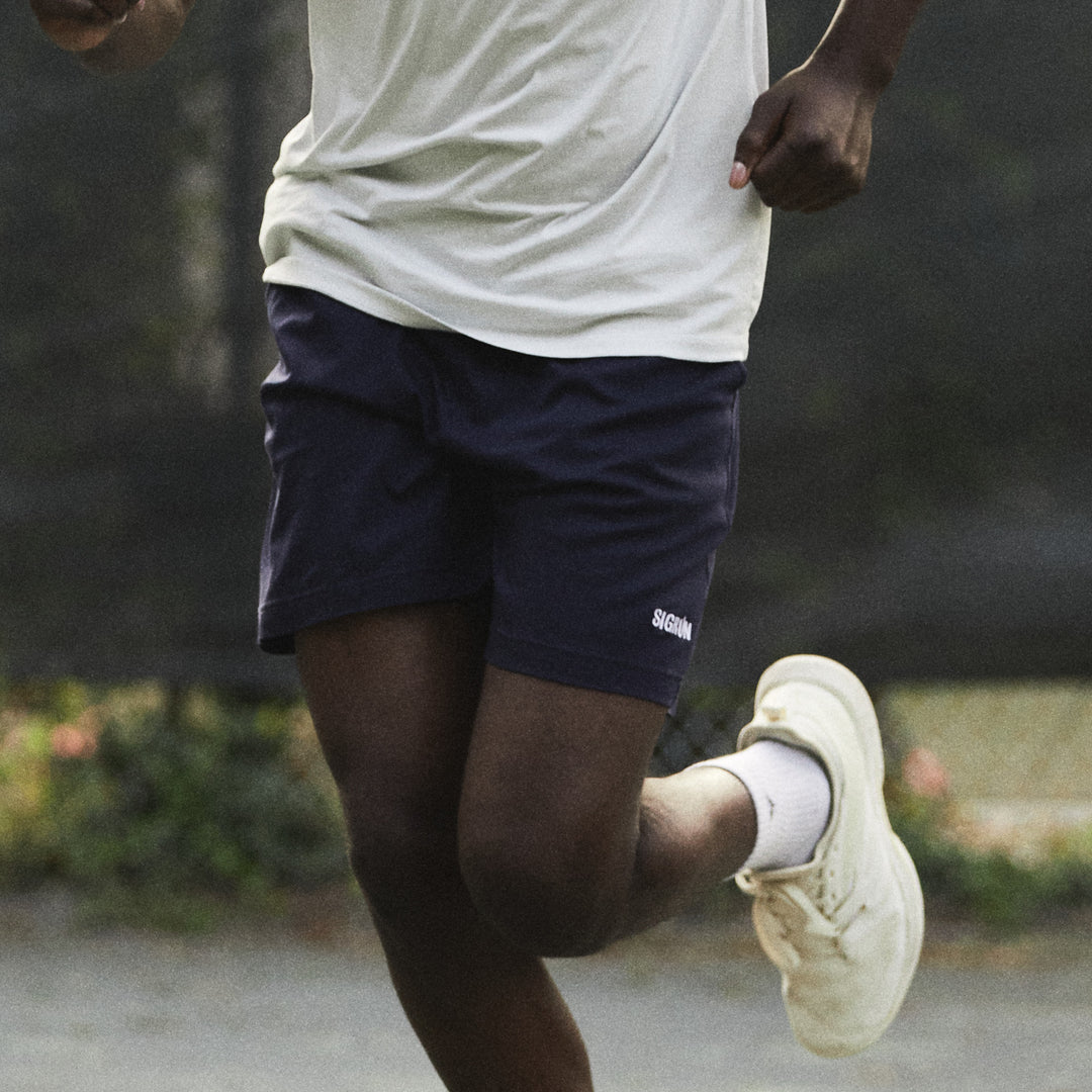 Garment Dye Off-Court Short #color_peacoat