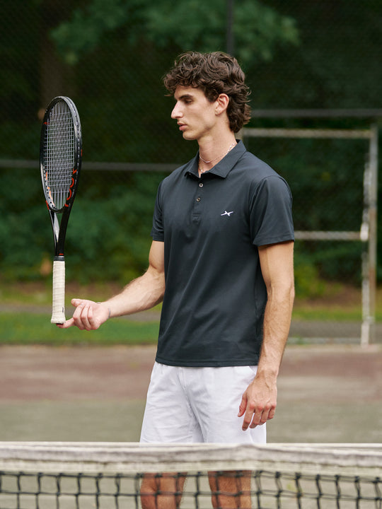 Match Pique Polo v02 #color_black