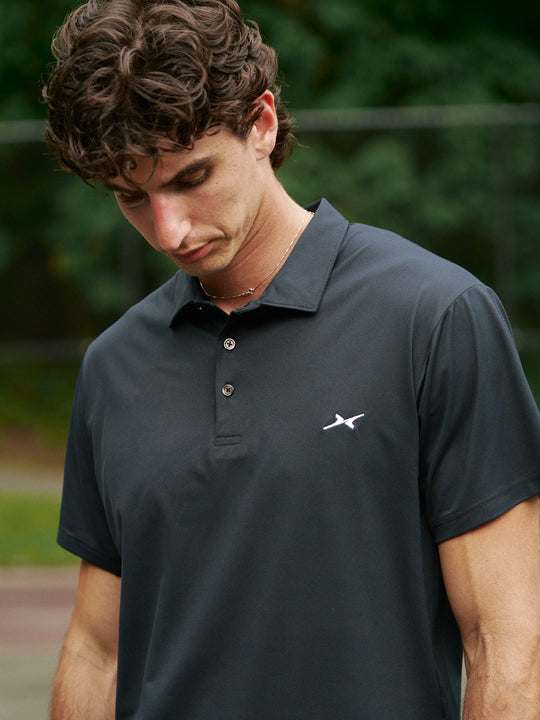 Match Pique Polo v02 #color_black