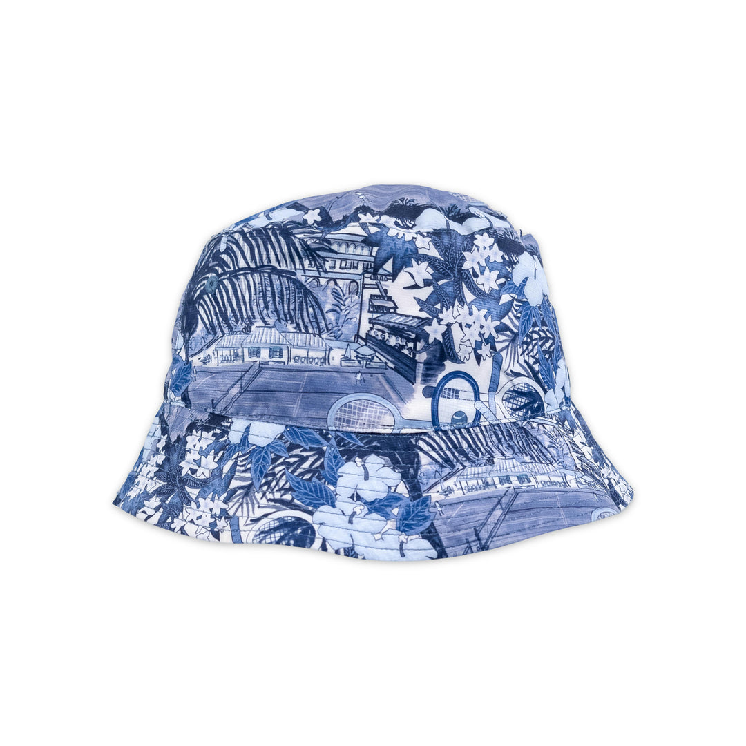 Reversible Bucket Hat #color_white-twilight-blue