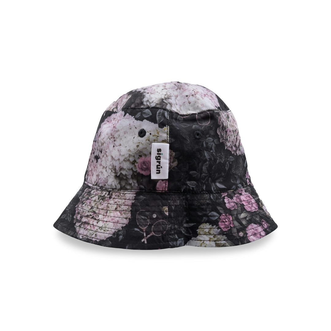 Reversible Bucket Hat #color_black-hydrangea