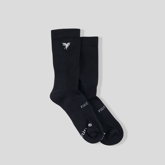 Recycled Tennis Socks #color_black