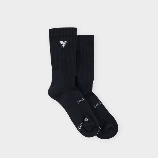 Recycled Tennis Socks #color_black