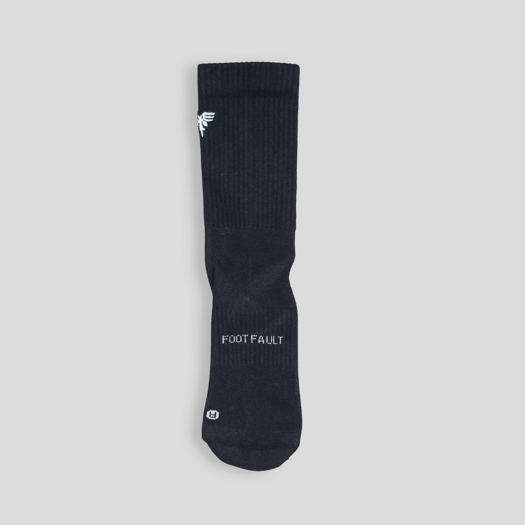 Recycled Tennis Socks #color_black