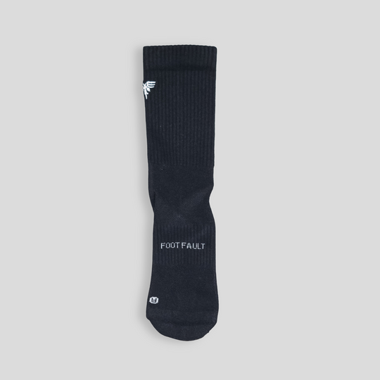 Recycled Tennis Socks #color_black