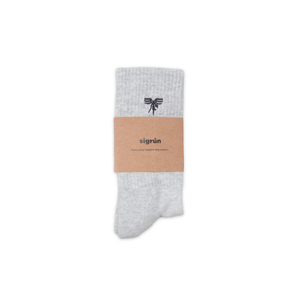 Recycled Tennis Socks #color_gray