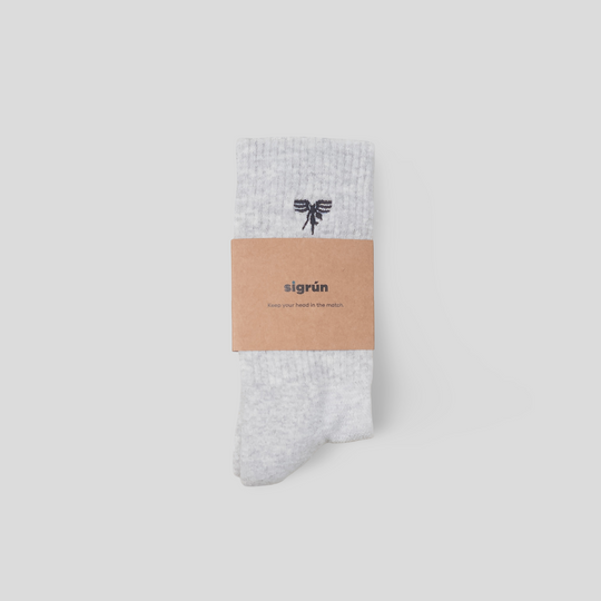 Recycled Tennis Socks #color_gray
