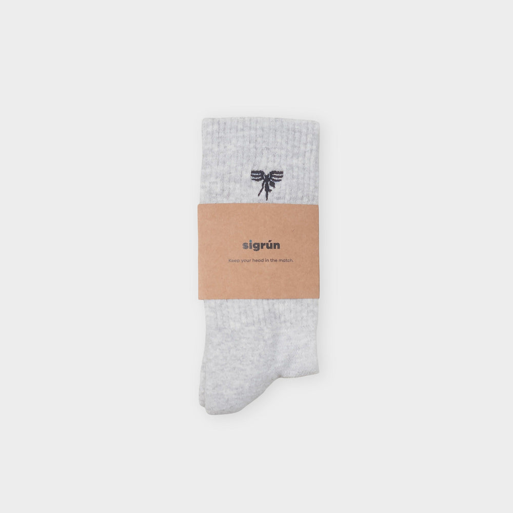 Recycled Tennis Socks #color_gray