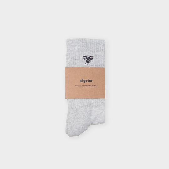 Recycled Tennis Socks #color_gray