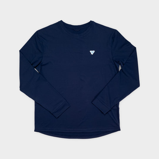 Match Long Sleeve Tee #color_peacoat