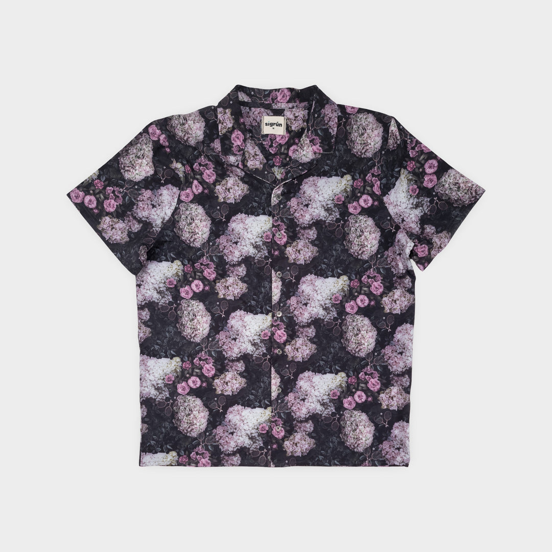 Resort Shirt #color_black-hydrangea