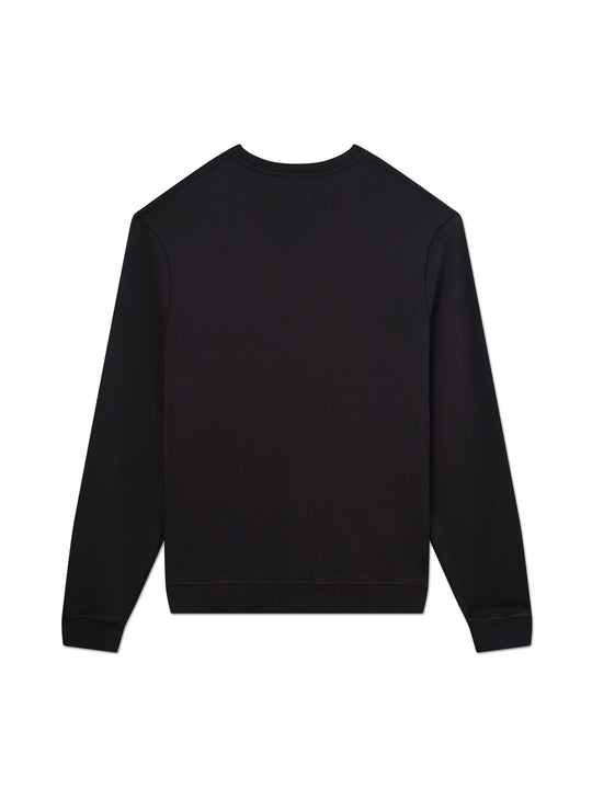 Garment Dye Logo Embroidered Crew #color_anthracite