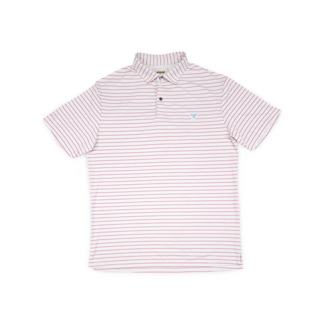 Court Polo #color_rose-stripe