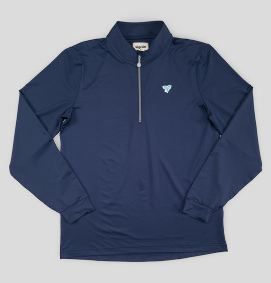 Match Quarter Zip #color_peacoat