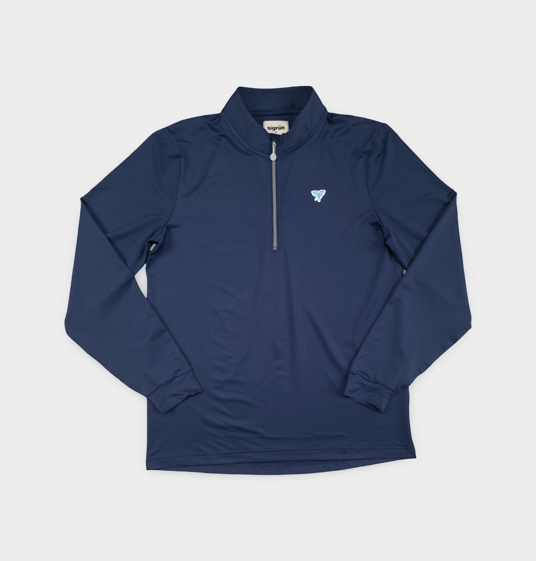 Match Quarter Zip #color_peacoat