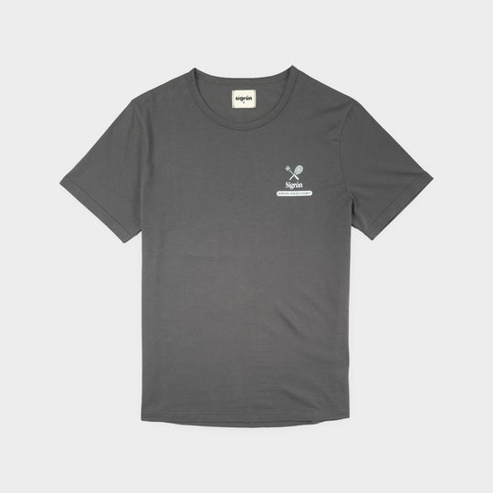 Serving Bagels Veranda Tee #color_forged-iron