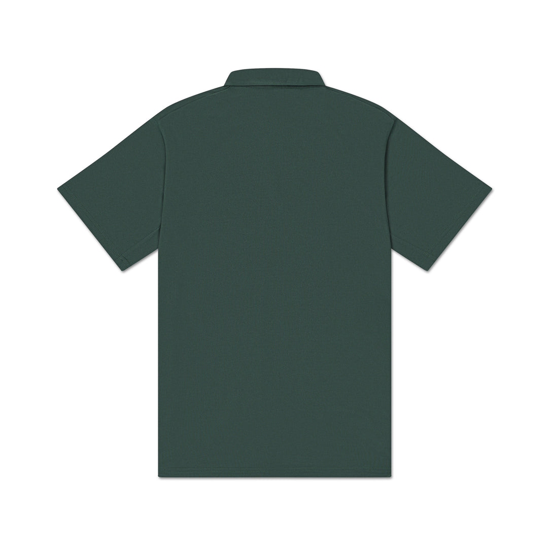 Match Pique Polo v02 Striped #color_darkest-spruce