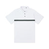 Match Pique Polo v02 Striped #color_white