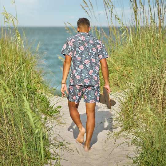 Resort Shirt #color_stormy-floral